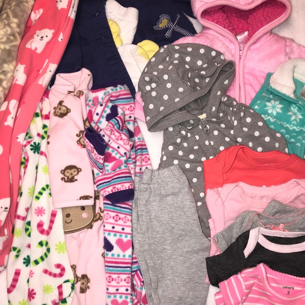 Baby, 3M, Girls Bundle. 14 pieces